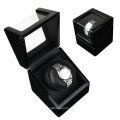 Soft Touch Paper Single Watch Display Package Box with Black Velvet Coated